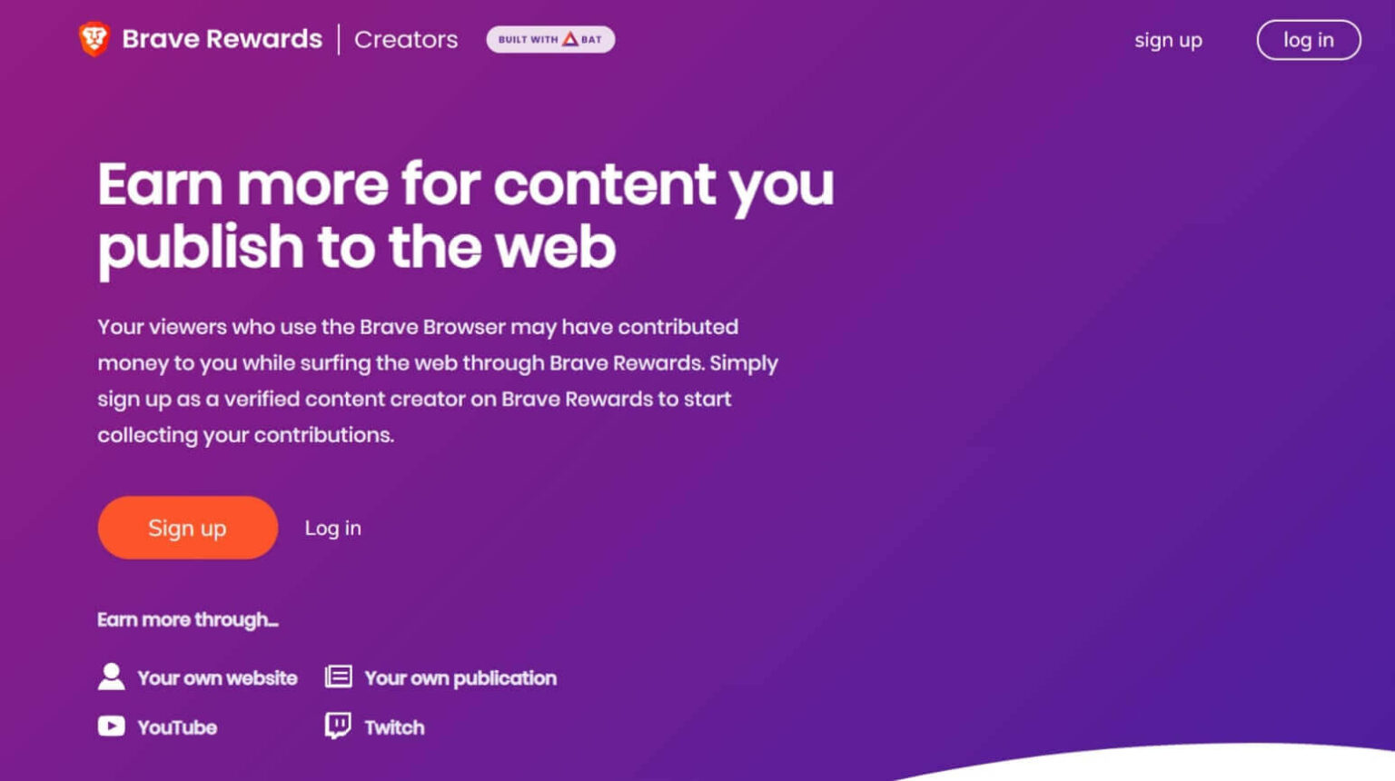 Brave rewards creators. Brave rewards. Brave browser Publishers.