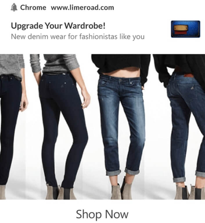 Examples of eCommerce Stores Using Push Notifications Well