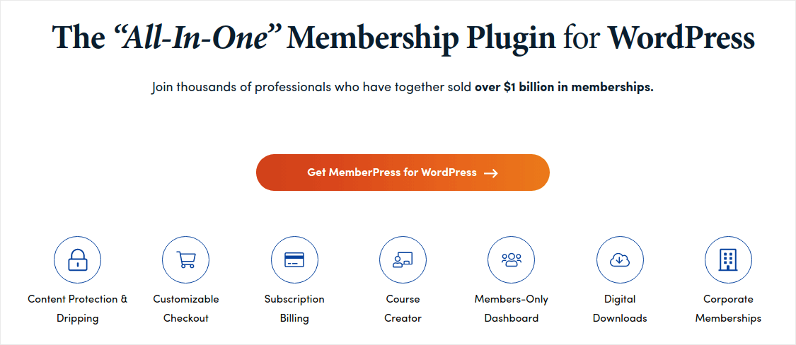 How to sell memberships with MemberPress