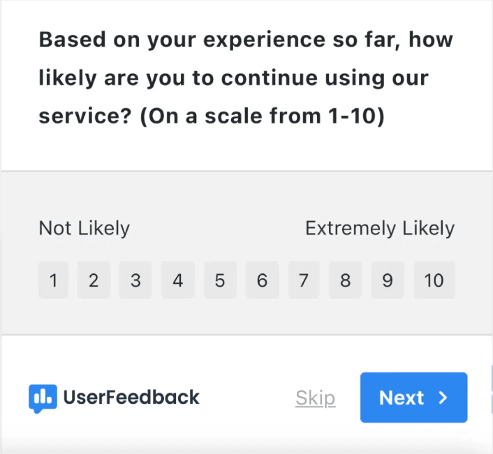 Customer Satisfaction Survey Examples for Linkert Scale